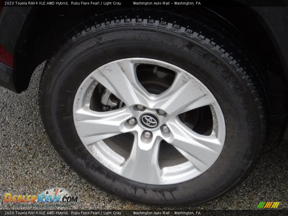 2020 Toyota RAV4 XLE AWD Hybrid Wheel Photo #12