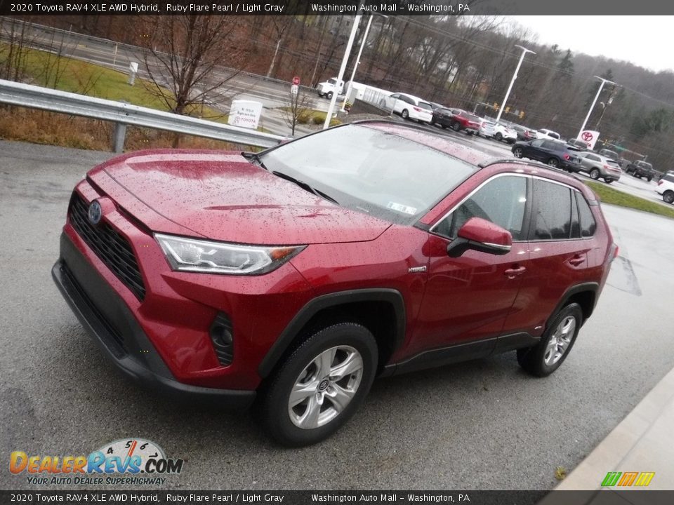 Ruby Flare Pearl 2020 Toyota RAV4 XLE AWD Hybrid Photo #15