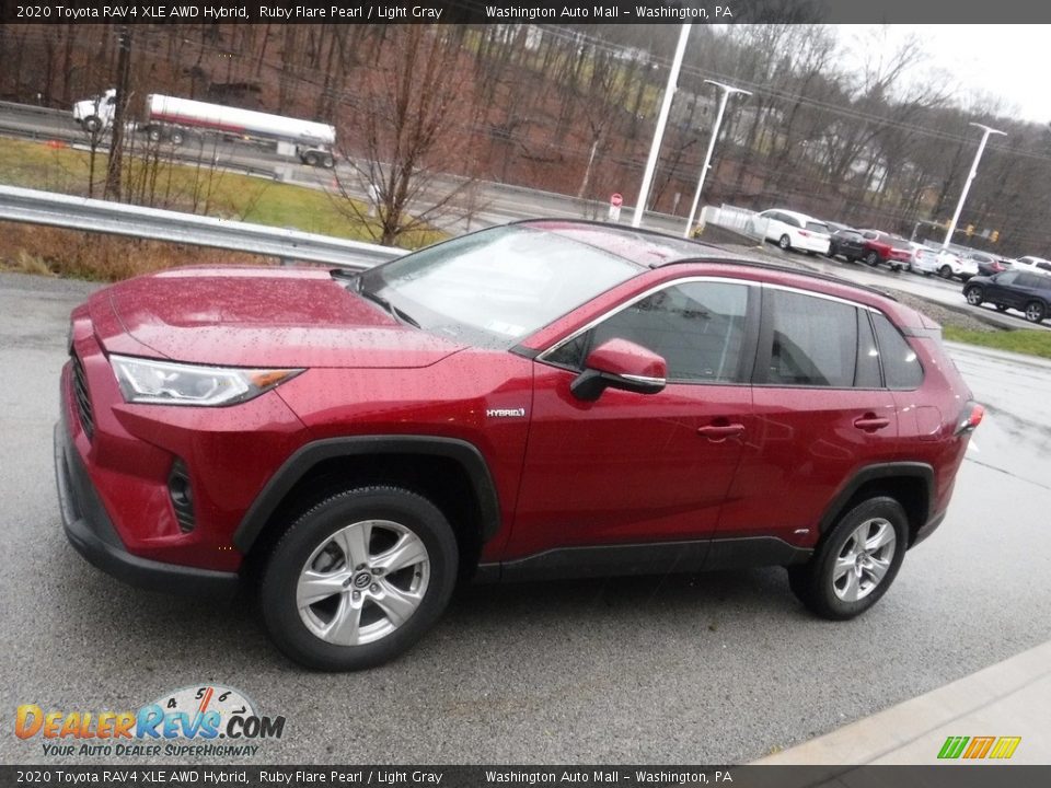 Ruby Flare Pearl 2020 Toyota RAV4 XLE AWD Hybrid Photo #16