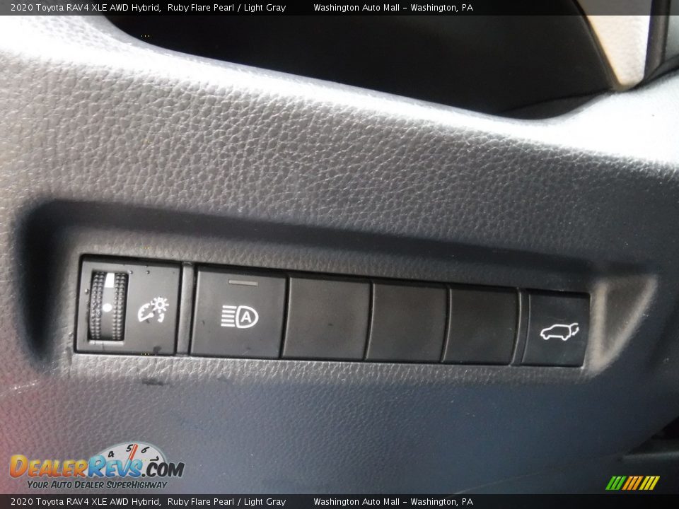 2020 Toyota RAV4 XLE AWD Hybrid Ruby Flare Pearl / Light Gray Photo #25