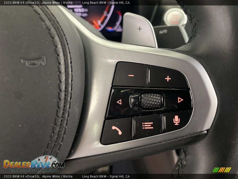 2020 BMW X4 xDrive30i Steering Wheel Photo #19