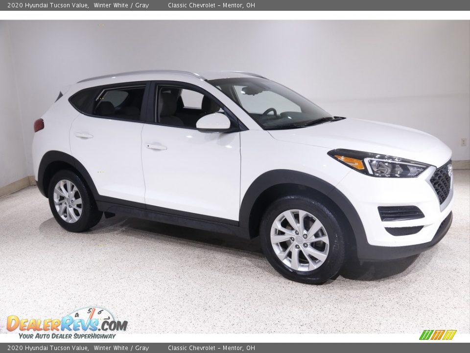 2020 Hyundai Tucson Value Winter White / Gray Photo #1