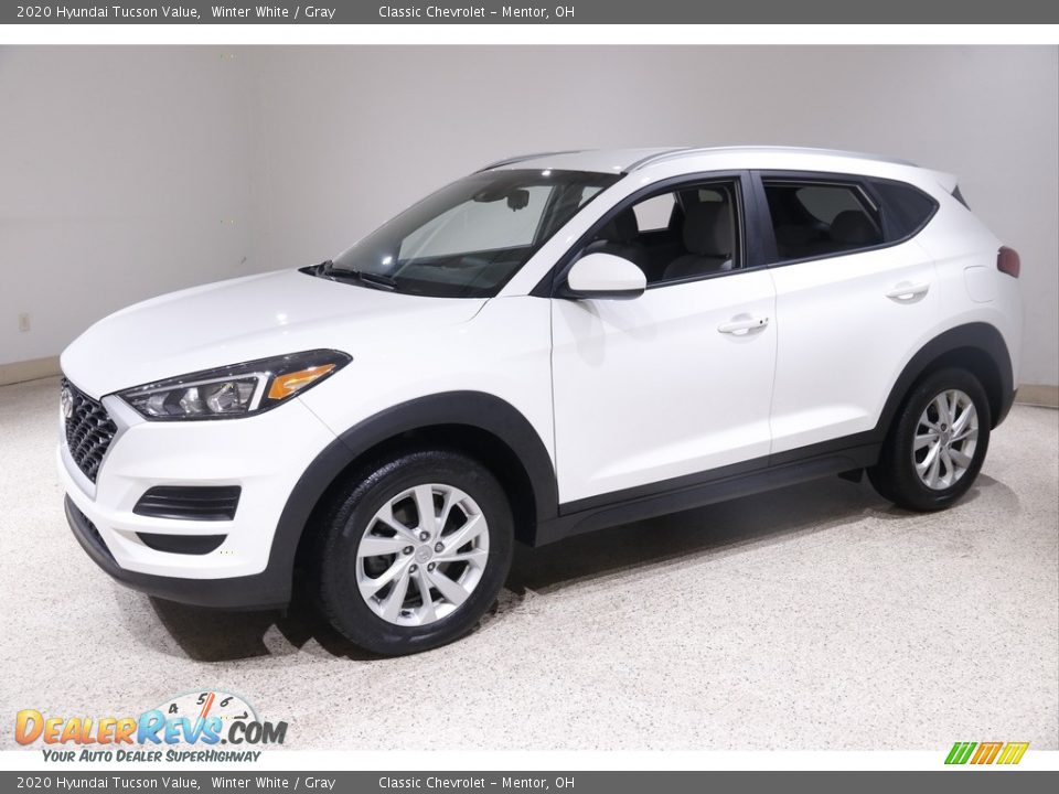 2020 Hyundai Tucson Value Winter White / Gray Photo #3