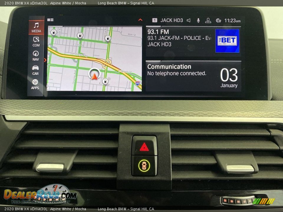 Navigation of 2020 BMW X4 xDrive30i Photo #22