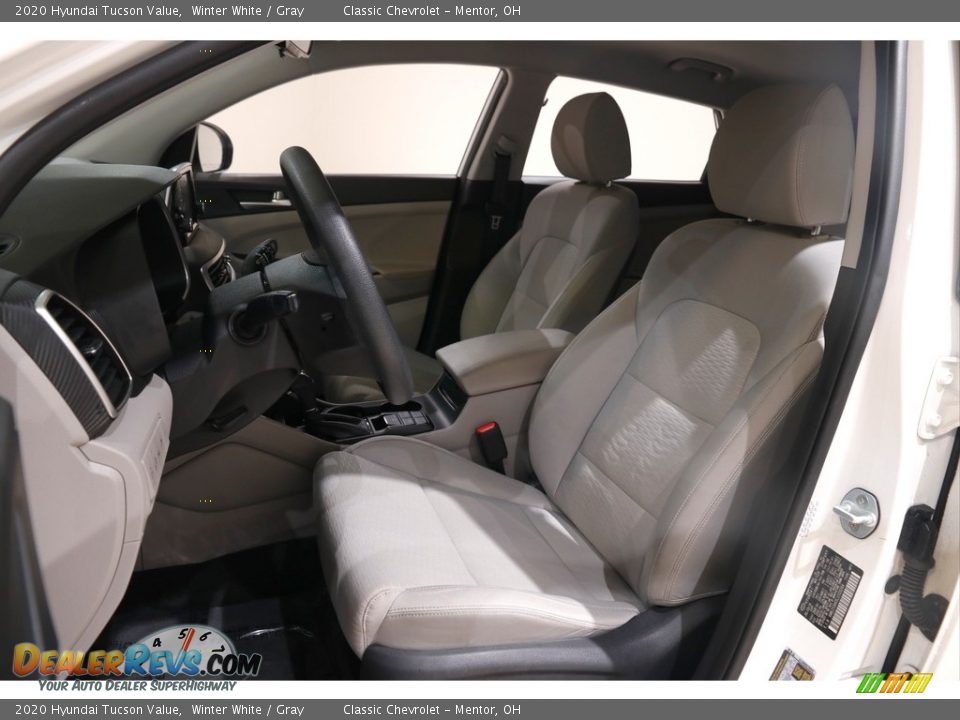 2020 Hyundai Tucson Value Winter White / Gray Photo #5