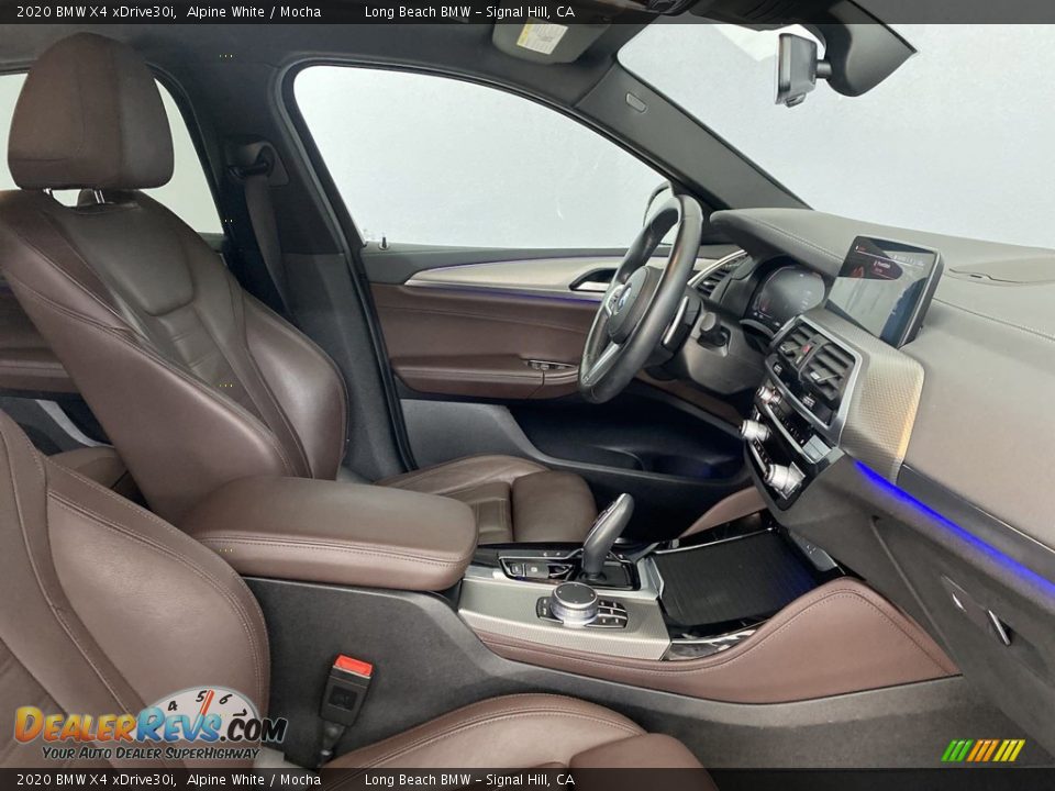Front Seat of 2020 BMW X4 xDrive30i Photo #33