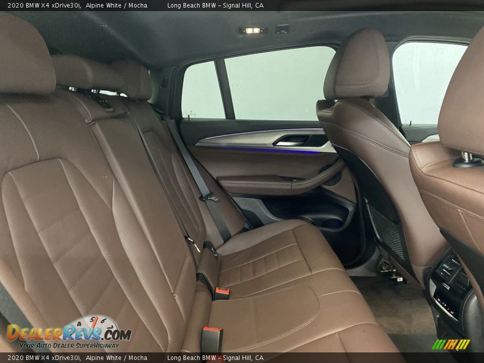 Rear Seat of 2020 BMW X4 xDrive30i Photo #36