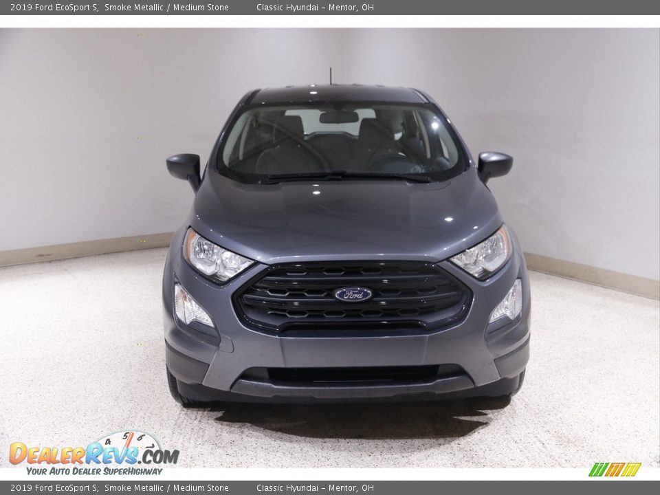 2019 Ford EcoSport S Smoke Metallic / Medium Stone Photo #2