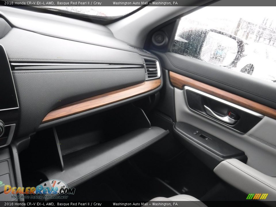 2018 Honda CR-V EX-L AWD Basque Red Pearl II / Gray Photo #30