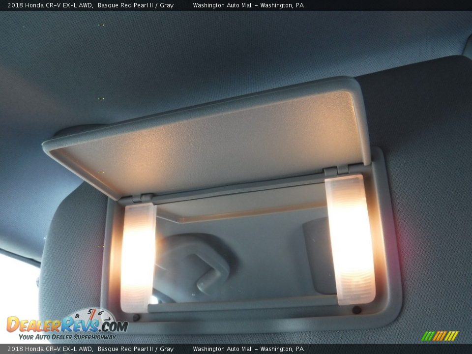 2018 Honda CR-V EX-L AWD Basque Red Pearl II / Gray Photo #32