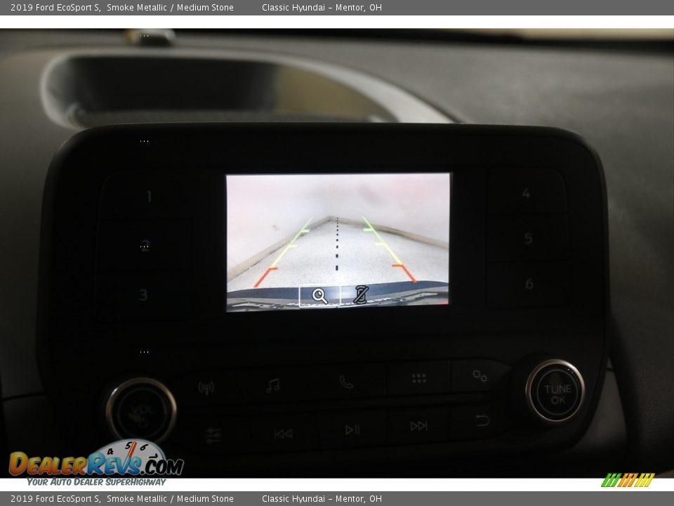 2019 Ford EcoSport S Smoke Metallic / Medium Stone Photo #12