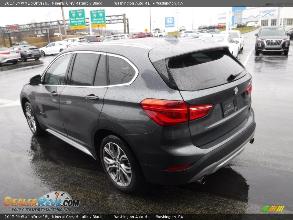 2017 BMW X1 xDrive28i Mineral Grey Metallic / Black Photo #9