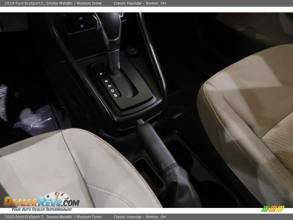 2019 Ford EcoSport S Smoke Metallic / Medium Stone Photo #14