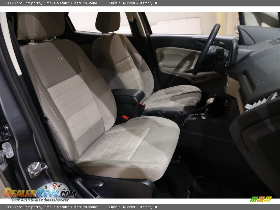 2019 Ford EcoSport S Smoke Metallic / Medium Stone Photo #15