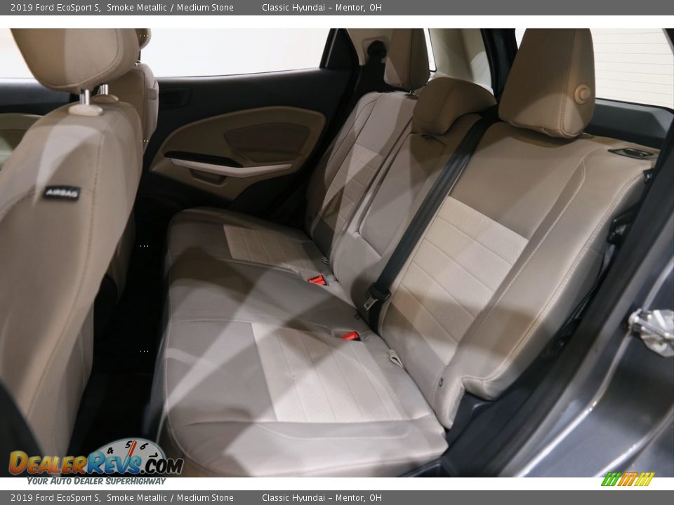 2019 Ford EcoSport S Smoke Metallic / Medium Stone Photo #17