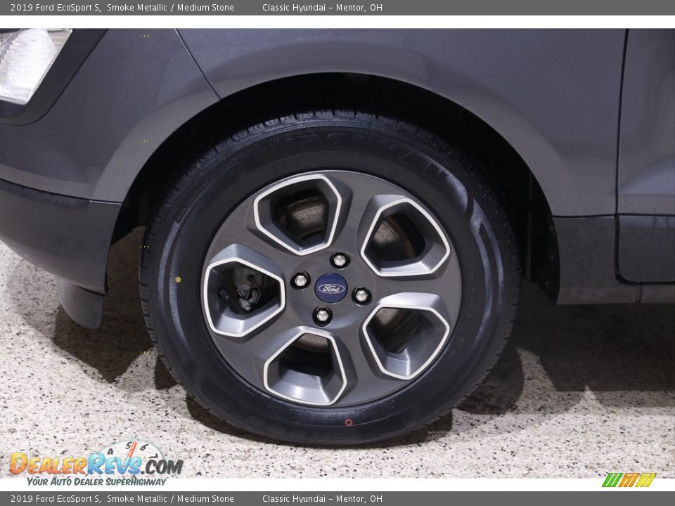 2019 Ford EcoSport S Smoke Metallic / Medium Stone Photo #20
