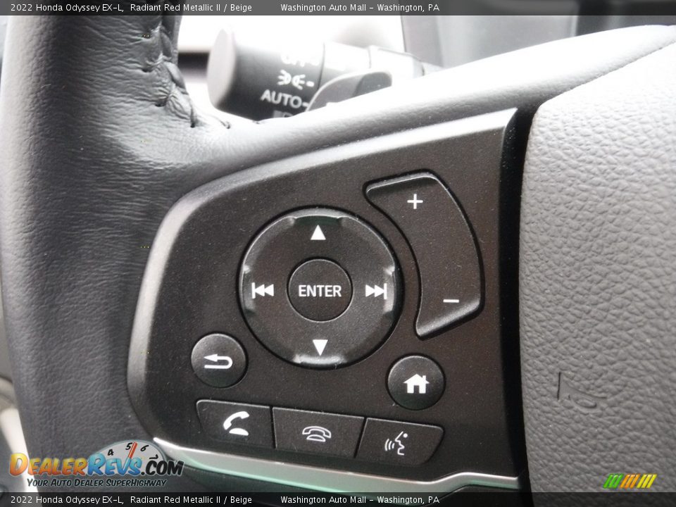 2022 Honda Odyssey EX-L Steering Wheel Photo #25