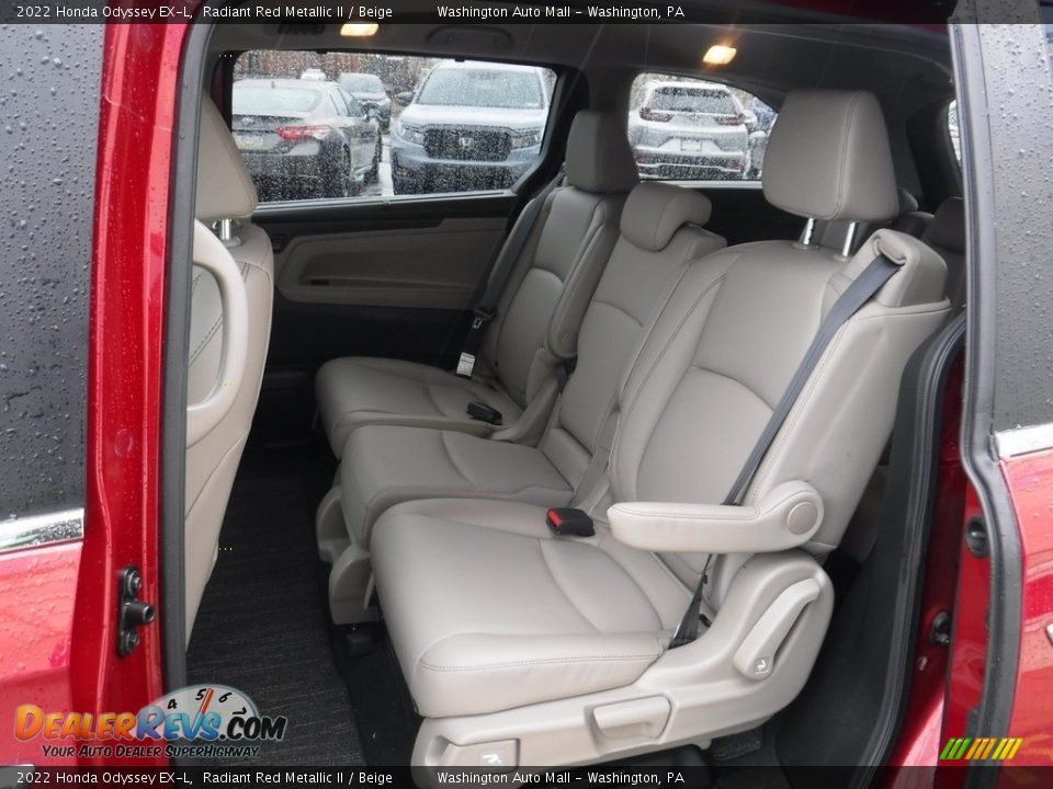 Rear Seat of 2022 Honda Odyssey EX-L Photo #28
