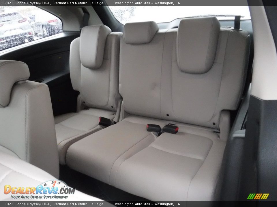 Rear Seat of 2022 Honda Odyssey EX-L Photo #30