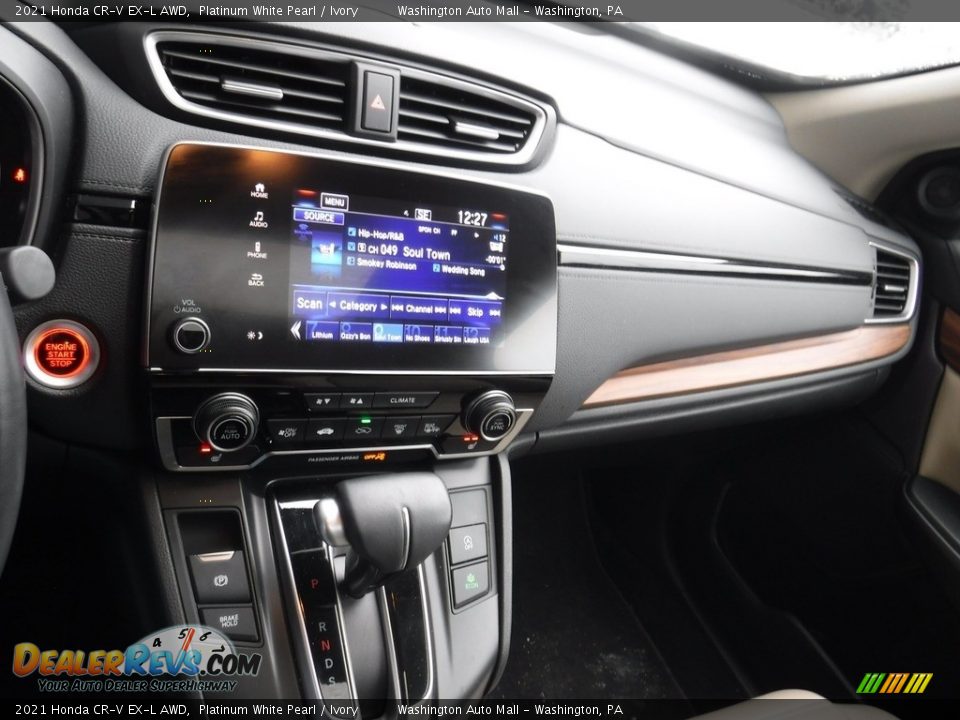 2021 Honda CR-V EX-L AWD Platinum White Pearl / Ivory Photo #23
