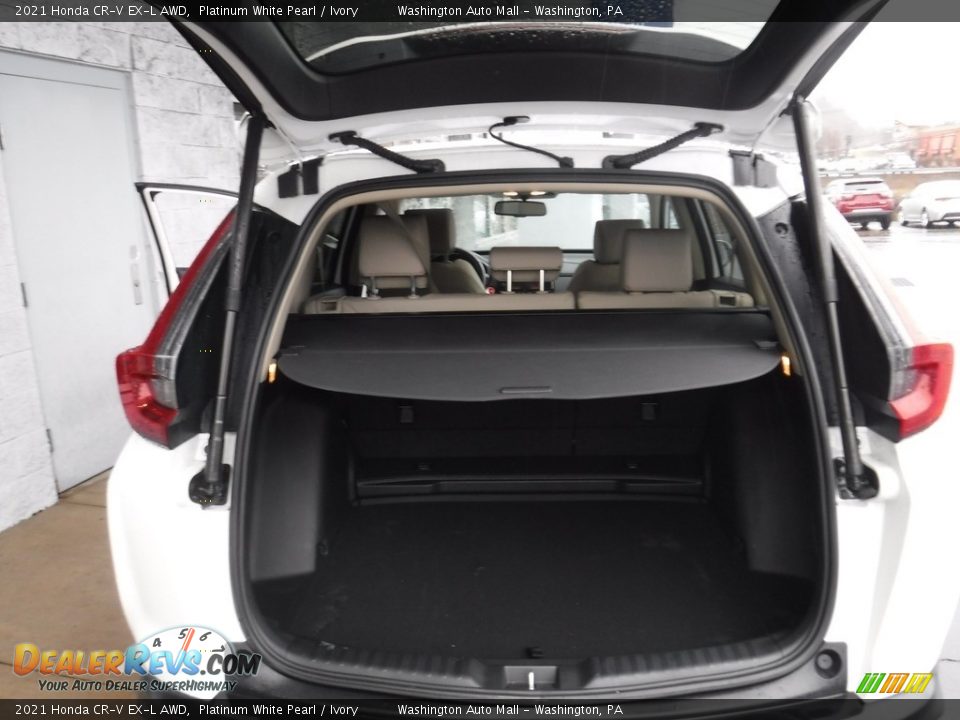 2021 Honda CR-V EX-L AWD Platinum White Pearl / Ivory Photo #30