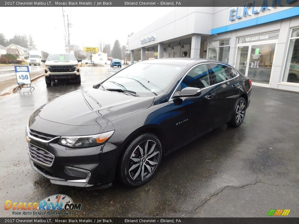 2017 Chevrolet Malibu LT Mosaic Black Metallic / Jet Black Photo #2