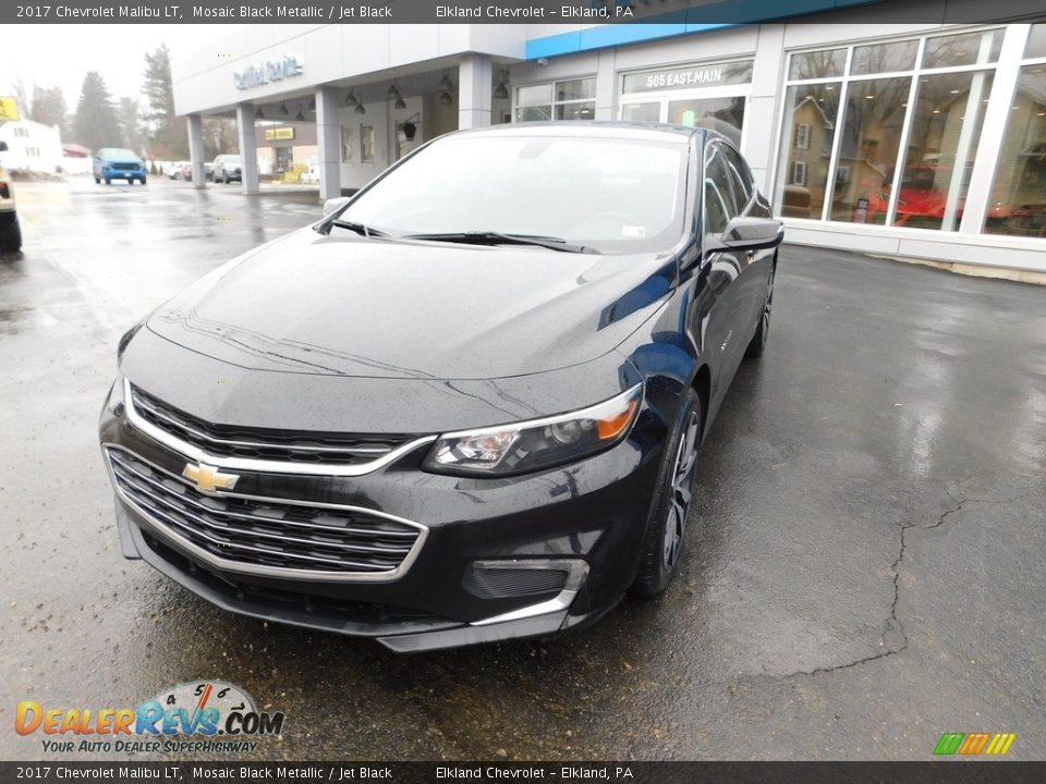 2017 Chevrolet Malibu LT Mosaic Black Metallic / Jet Black Photo #3