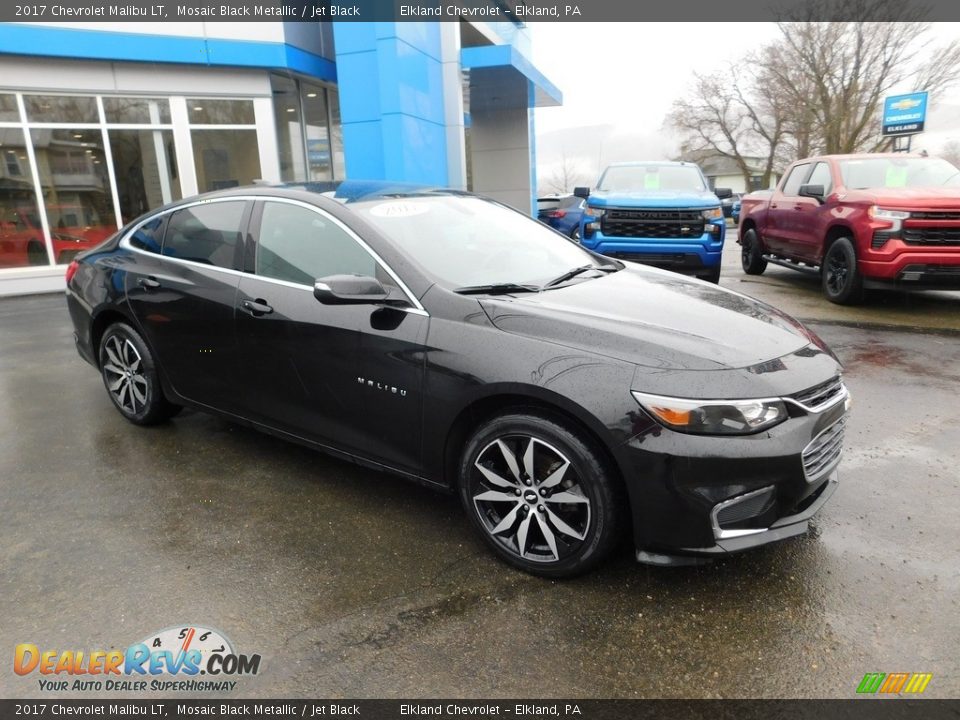 2017 Chevrolet Malibu LT Mosaic Black Metallic / Jet Black Photo #6