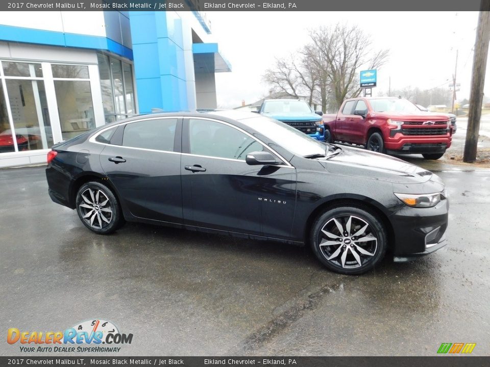 2017 Chevrolet Malibu LT Mosaic Black Metallic / Jet Black Photo #7