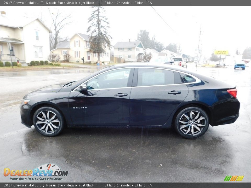 2017 Chevrolet Malibu LT Mosaic Black Metallic / Jet Black Photo #12