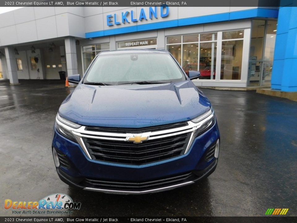 2023 Chevrolet Equinox LT AWD Blue Glow Metallic / Jet Black Photo #3