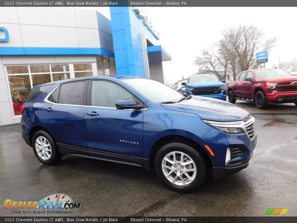 2023 Chevrolet Equinox LT AWD Blue Glow Metallic / Jet Black Photo #5