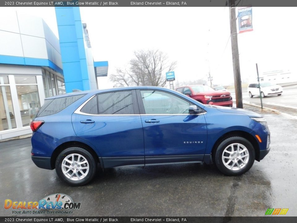 2023 Chevrolet Equinox LT AWD Blue Glow Metallic / Jet Black Photo #6