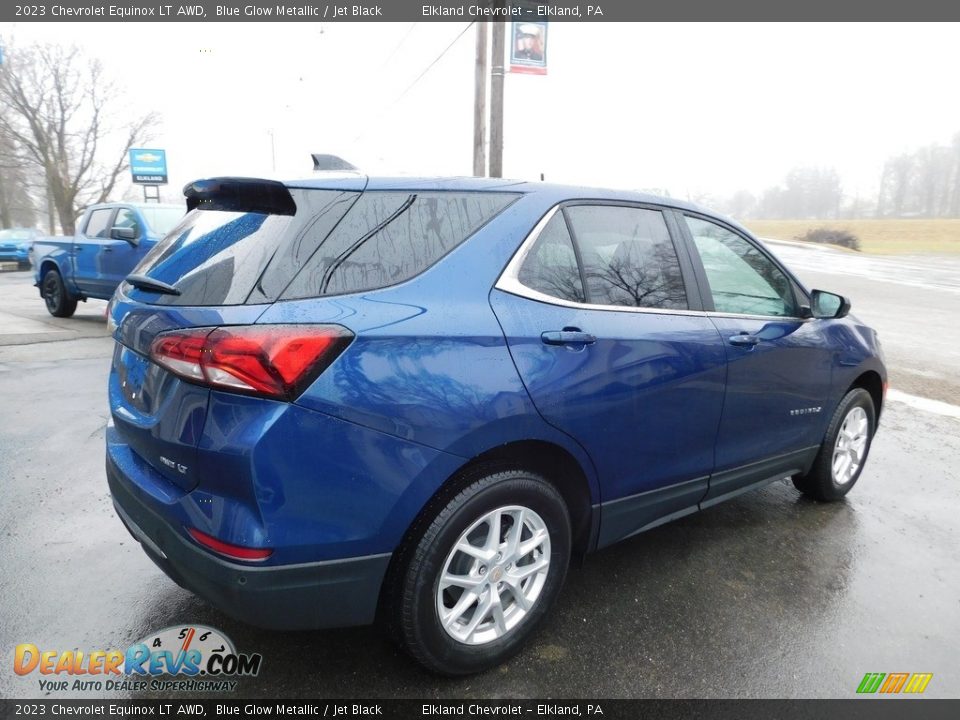 2023 Chevrolet Equinox LT AWD Blue Glow Metallic / Jet Black Photo #7