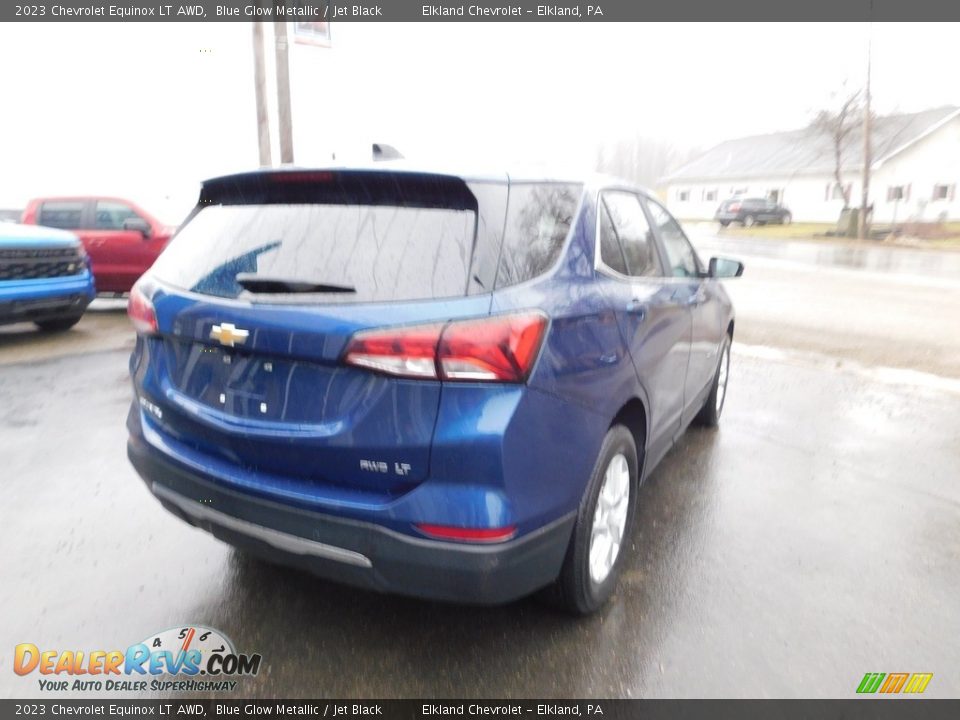 2023 Chevrolet Equinox LT AWD Blue Glow Metallic / Jet Black Photo #8