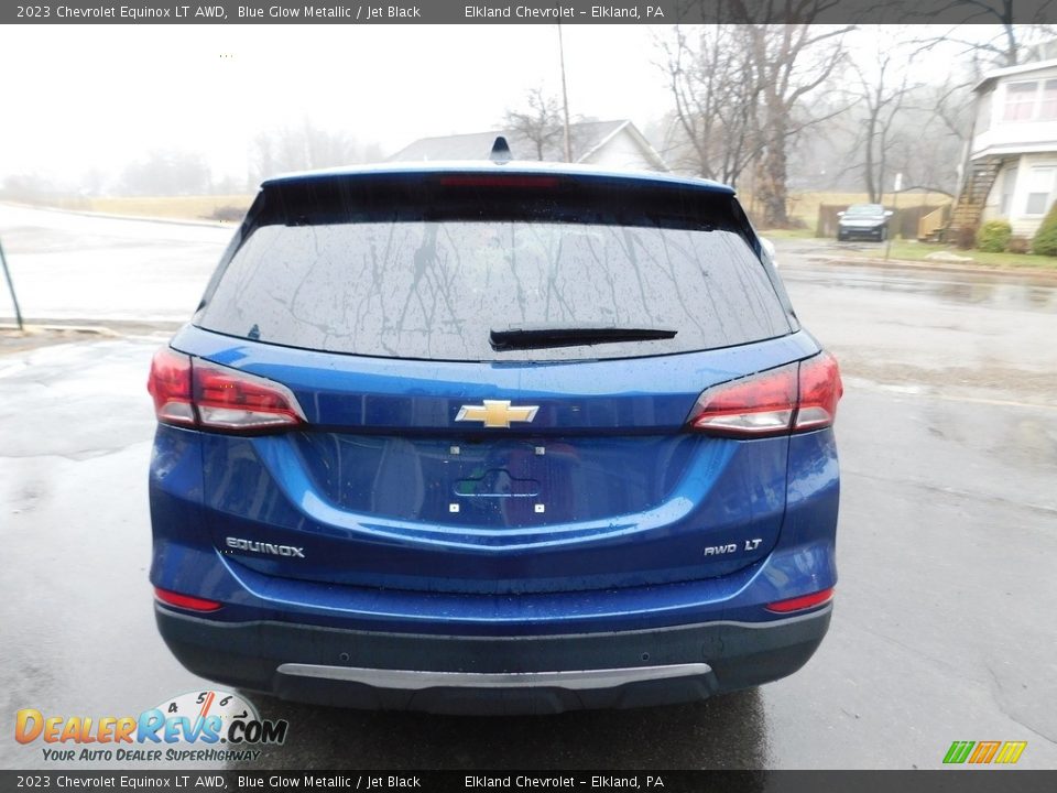2023 Chevrolet Equinox LT AWD Blue Glow Metallic / Jet Black Photo #9