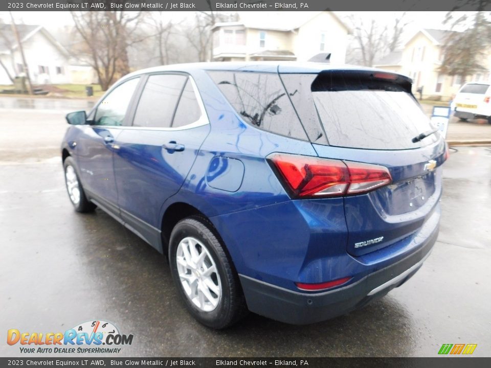 2023 Chevrolet Equinox LT AWD Blue Glow Metallic / Jet Black Photo #10