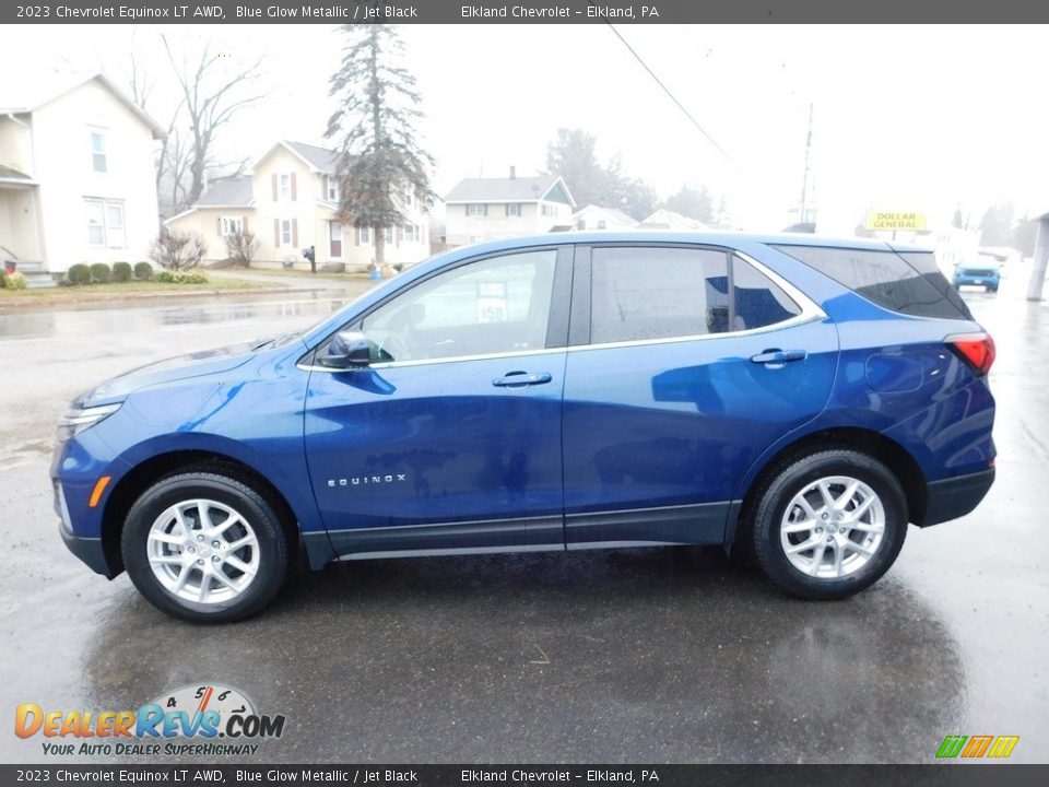 2023 Chevrolet Equinox LT AWD Blue Glow Metallic / Jet Black Photo #11