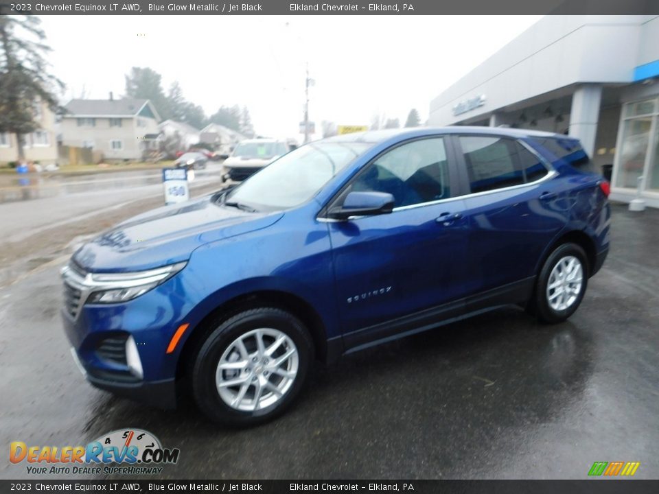 2023 Chevrolet Equinox LT AWD Blue Glow Metallic / Jet Black Photo #12