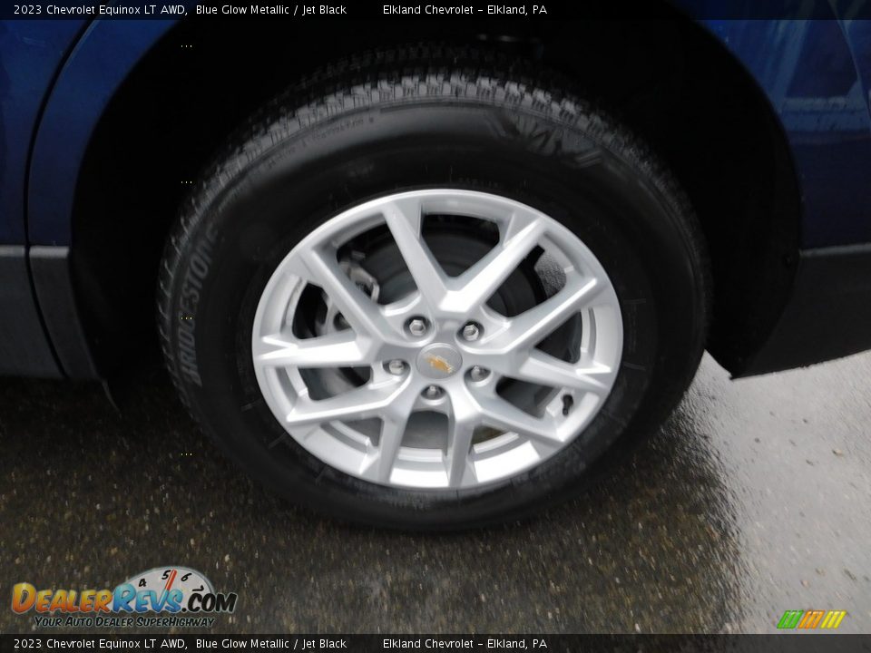 2023 Chevrolet Equinox LT AWD Blue Glow Metallic / Jet Black Photo #13