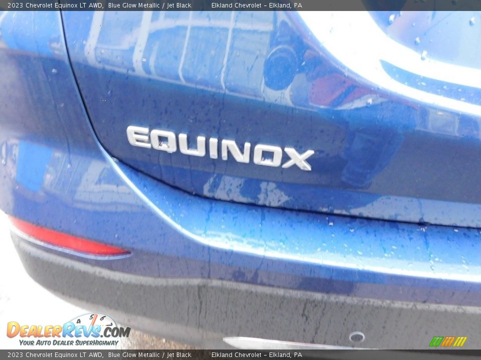 2023 Chevrolet Equinox LT AWD Blue Glow Metallic / Jet Black Photo #14