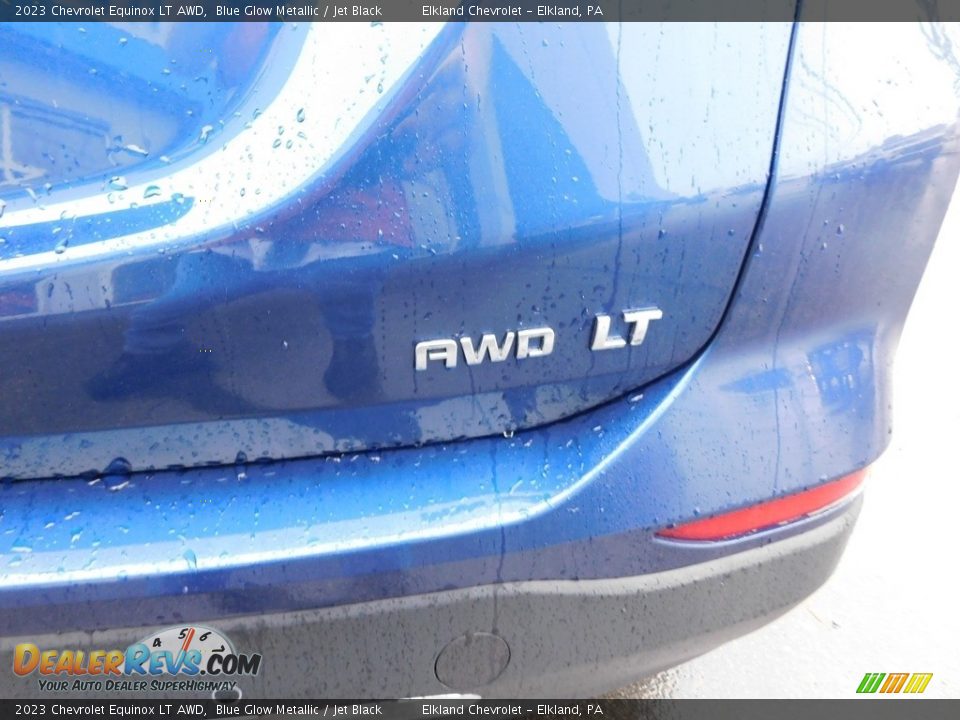 2023 Chevrolet Equinox LT AWD Blue Glow Metallic / Jet Black Photo #15