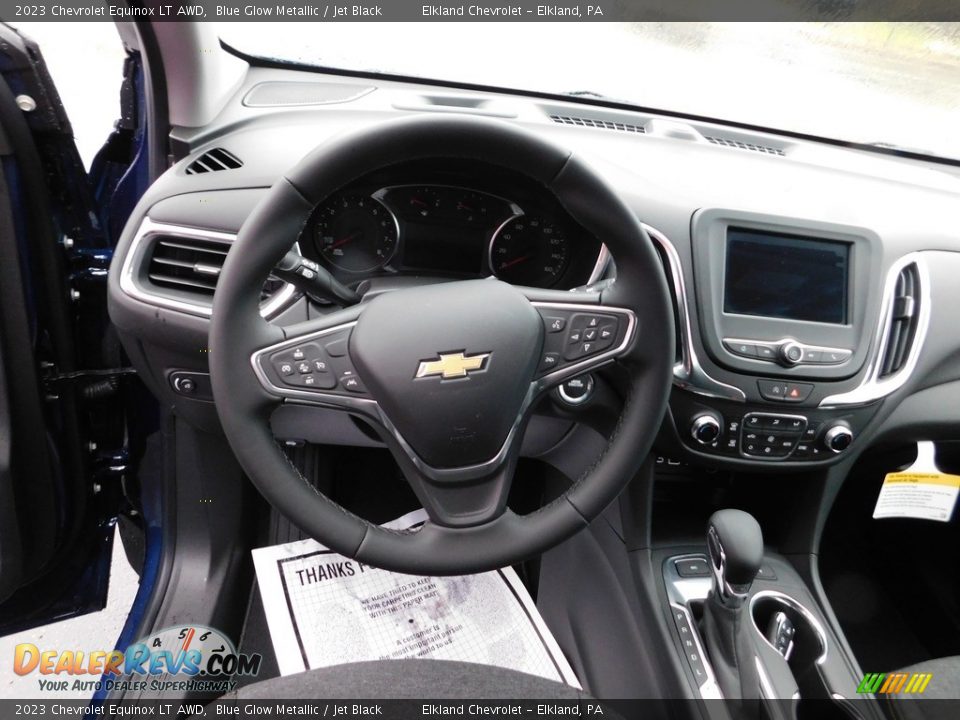 2023 Chevrolet Equinox LT AWD Blue Glow Metallic / Jet Black Photo #22