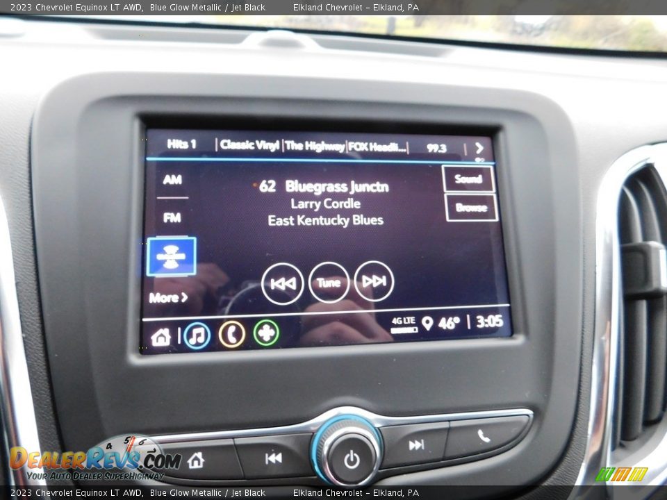 2023 Chevrolet Equinox LT AWD Blue Glow Metallic / Jet Black Photo #29