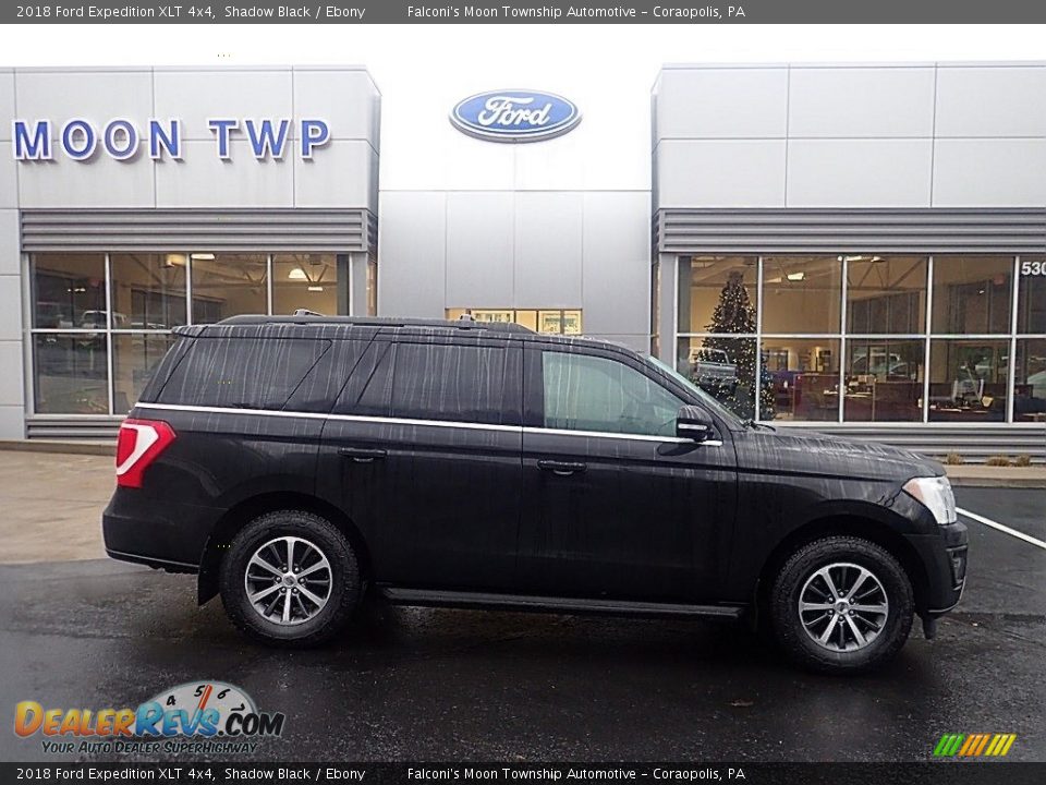 2018 Ford Expedition XLT 4x4 Shadow Black / Ebony Photo #1