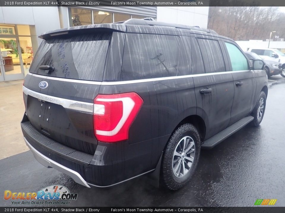 2018 Ford Expedition XLT 4x4 Shadow Black / Ebony Photo #2