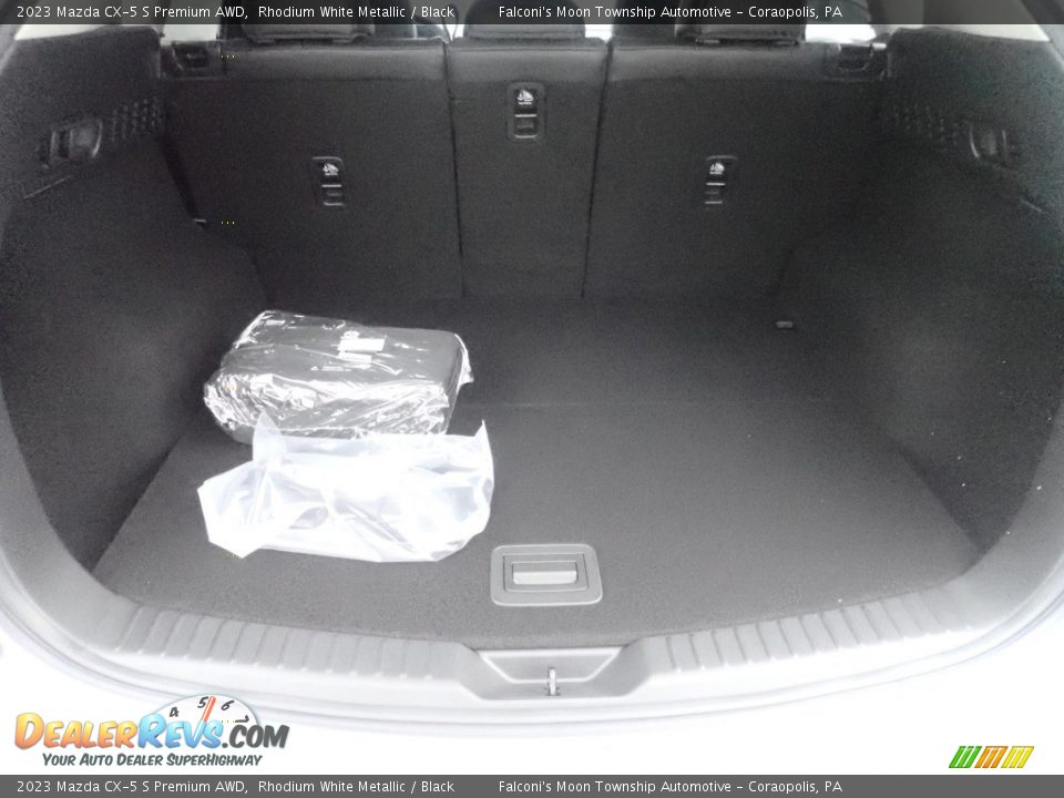 2023 Mazda CX-5 S Premium AWD Rhodium White Metallic / Black Photo #4