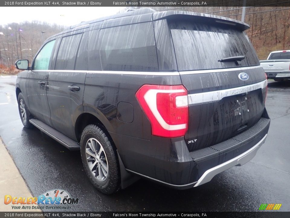 2018 Ford Expedition XLT 4x4 Shadow Black / Ebony Photo #5