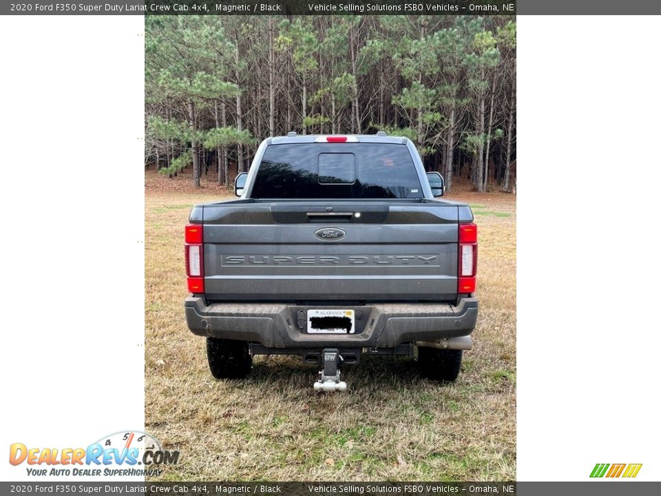 2020 Ford F350 Super Duty Lariat Crew Cab 4x4 Magnetic / Black Photo #7