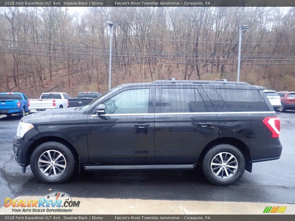 2018 Ford Expedition XLT 4x4 Shadow Black / Ebony Photo #6